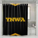 ynwa liverpool metal dots pattern shower curtains 0