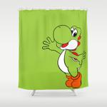 yoshi colour shower curtain 0