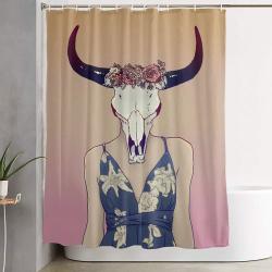 Zenith Lady Shower Curtain Set Bathroom Set For Bathroom Decor Best Gift For Friends