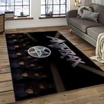 anthrax band thrash metal music for metalhead carpet rectangle area rug for living room home room decor gift for fans dark room atr32