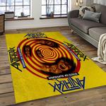 anthrax band thrash metal music for metalhead carpet rectangle area rug for living room home room decor gift for fans dark room atr39
