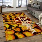 anthrax band thrash metal music for metalhead carpet rectangle area rug for living room home room decor gift for fans dark room atr7