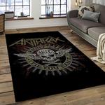 anthrax band thrash metal music for metalhead carpet rectangle area rug for living room home room decor gift for fans dark room atr9