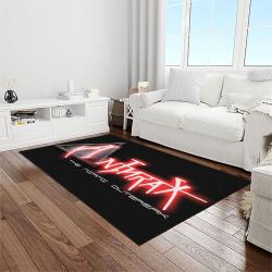 anthrax band thrash metal music for metalhead carpet rectangle area rug for living room home room decor gift for fans light room atr1