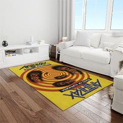 anthrax band thrash metal music for metalhead carpet rectangle area rug for living room home room decor gift for fans light room atr18