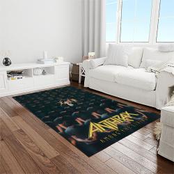 anthrax band thrash metal music for metalhead carpet rectangle area rug for living room home room decor gift for fans light room atr33