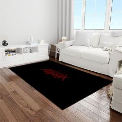 anthrax band thrash metal music for metalhead carpet rectangle area rug for living room home room decor gift for fans light room atr35