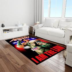 anthrax band thrash metal music for metalhead carpet rectangle area rug for living room home room decor gift for fans light room atr4