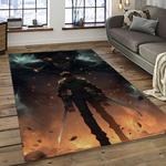 attack on titan anime manga cartoon character carpet rectangle area rug for living room home room decor gift for fans dark room aot26