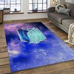 attack on titan anime manga cartoon character carpet rectangle area rug for living room home room decor gift for fans dark room aot5