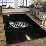 attack on titan anime manga cartoon character carpet rectangle area rug for living room home room decor gift for fans dark room aot9