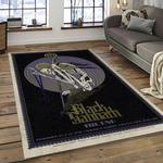black sabbath band heavy metal music metalheads carpet rectangle area rug for living room home room decor gift for fans dark room bsb20
