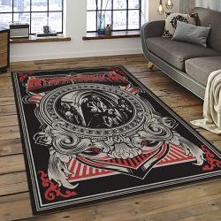 Black Sabbath Band Heavy Metal Music Metalheads Carpet Rectangle Area Rug For Living Room Home Room Decor Gift For Fans BSB21