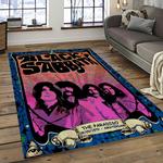 black sabbath band heavy metal music metalheads carpet rectangle area rug for living room home room decor gift for fans dark room bsb26