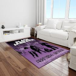 black sabbath band heavy metal music metalheads carpet rectangle area rug for living room home room decor gift for fans light room bsb13