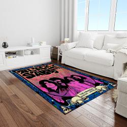 black sabbath band heavy metal music metalheads carpet rectangle area rug for living room home room decor gift for fans light room bsb26