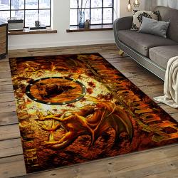 Blind Guardian Band Power Metal Music Metalheads Carpet Rectangle Area Rug For Living Room Home Room Decor Gift For Fans BGD1