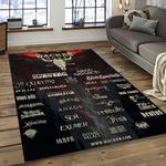 blind guardian band power metal music metalheads carpet rectangle area rug for living room home room decor gift for fans dark room bgd21