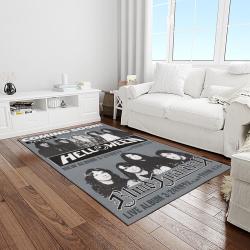 blind guardian band power metal music metalheads carpet rectangle area rug for living room home room decor gift for fans light room bgd35