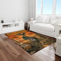 blind guardian band power metal music metalheads carpet rectangle area rug for living room home room decor gift for fans light room bgd39
