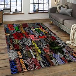 Death Metal Band Music For Metalheads Carpet Rectangle Area Rug For Living Room Home Room Decor Gift For Fans DMT29