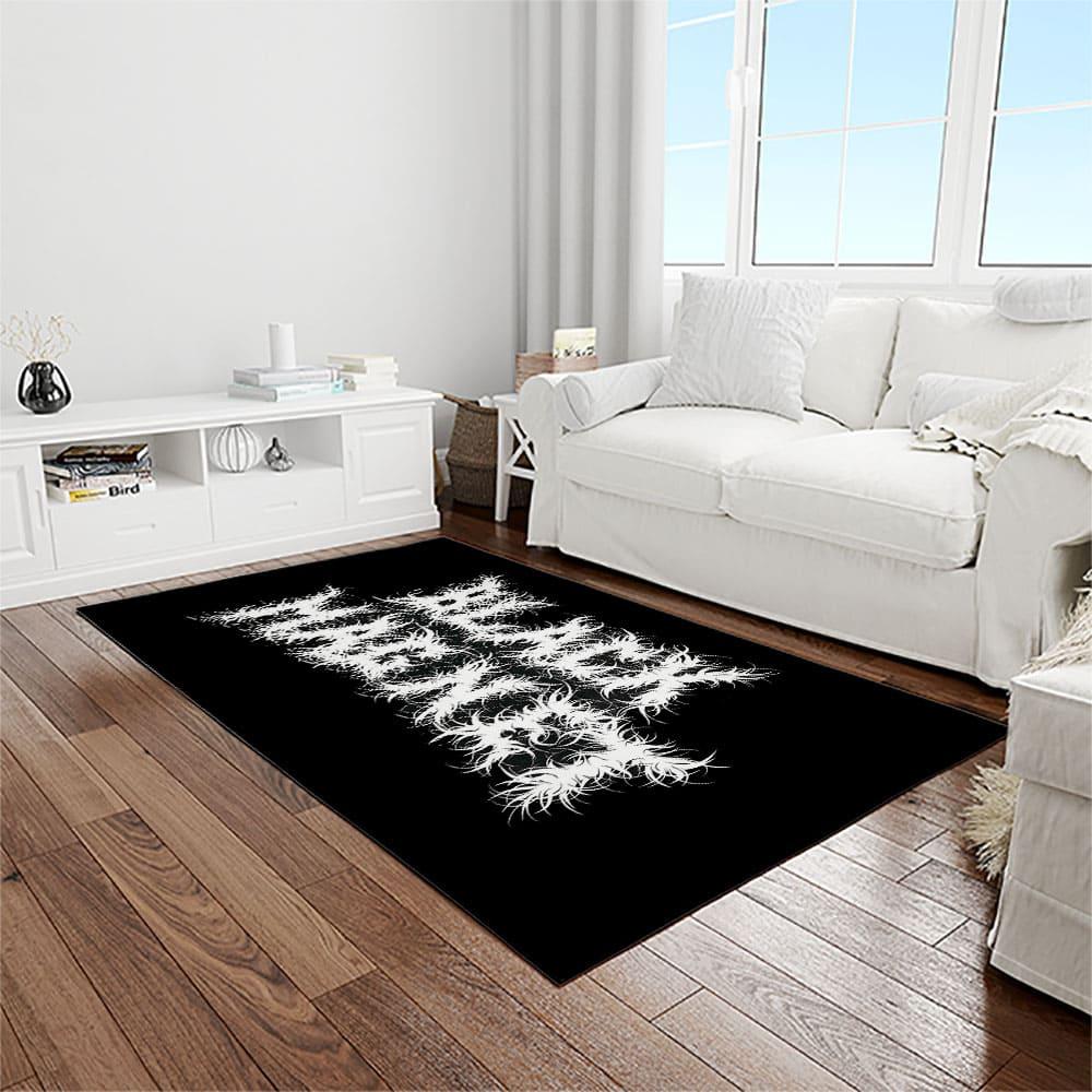 Death Metal Band Music For Metalheads Carpet Rectangle Area Rug For Living Room Home Room Decor Gift For Fans DMT1 1 death metal band music for metalheads carpet rectangle area rug for living room home room decor gift for fans light room dmt1
