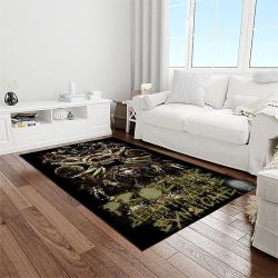 death metal band music for metalheads carpet rectangle area rug for living room home room decor gift for fans light room dmt14