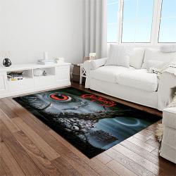 death metal band music for metalheads carpet rectangle area rug for living room home room decor gift for fans light room dmt27