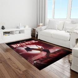 death metal band music for metalheads carpet rectangle area rug for living room home room decor gift for fans light room dmt9