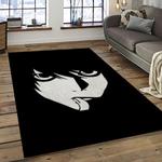 death note anime manga cartoon character carpet rectangle area rug for living room home room decor gift for fans dark room dnt11