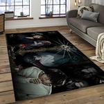 death note anime manga cartoon character carpet rectangle area rug for living room home room decor gift for fans dark room dnt19