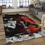 death note anime manga cartoon character carpet rectangle area rug for living room home room decor gift for fans dark room dnt26