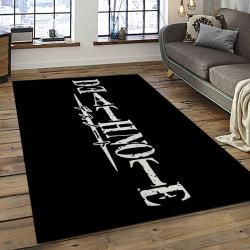 Death Note Anime Manga Cartoon Character Carpet Rectangle Area Rug For Living Room Home Room Decor Gift For Fans DNT6