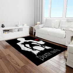 death note anime manga cartoon character carpet rectangle area rug for living room home room decor gift for fans light room dnt10