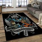 dimebag darrell musician guitarist music thrash metal carpet rectangle area rug for living room home room decor gift for fans dark room dbd20