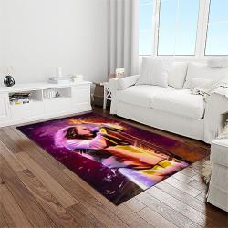 dio band heavy metal music for metalhead carpet rectangle area rug for living room home room decor gift for fans light room dio12
