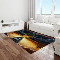 dio band heavy metal music for metalhead carpet rectangle area rug for living room home room decor gift for fans light room dio27