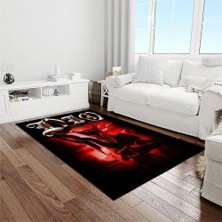 dio band heavy metal music for metalhead carpet rectangle area rug for living room home room decor gift for fans light room dio3