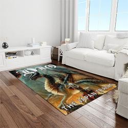 dio band heavy metal music for metalhead carpet rectangle area rug for living room home room decor gift for fans light room dio7