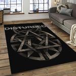 disturbed band rectangle area rug for living room home room decor gift for friends and family dark room dst12