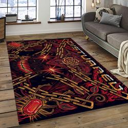Disturbed Band Rectangle Area Rug For Living Room Home Room Decor Gift For Friends And Family DST14