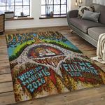 disturbed band rectangle area rug for living room home room decor gift for friends and family dark room dst24