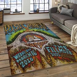 Disturbed Band Rectangle Area Rug For Living Room Home Room Decor Gift For Friends And Family DST24
