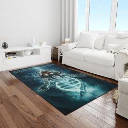 disturbed band rectangle area rug for living room home room decor gift for friends and family light room dst18