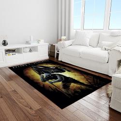 disturbed band rectangle area rug for living room home room decor gift for friends and family light room dst28