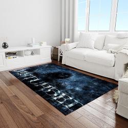 disturbed band rectangle area rug for living room home room decor gift for friends and family light room dst32