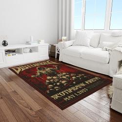 disturbed band rectangle area rug for living room home room decor gift for friends and family light room dst35