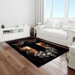 disturbed band rectangle area rug for living room home room decor gift for friends and family light room dst39