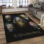 dream theater band metal music anniversary carpet rectangle area rug for living room home room decor gift for fans dark room dtt3
