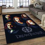 dream theater band metal music anniversary carpet rectangle area rug for living room home room decor gift for fans dark room dtt5